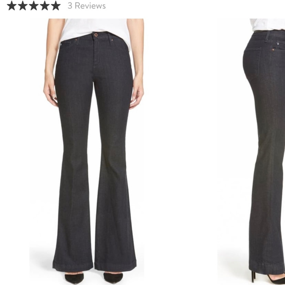 AG Highwaist Denim Flares